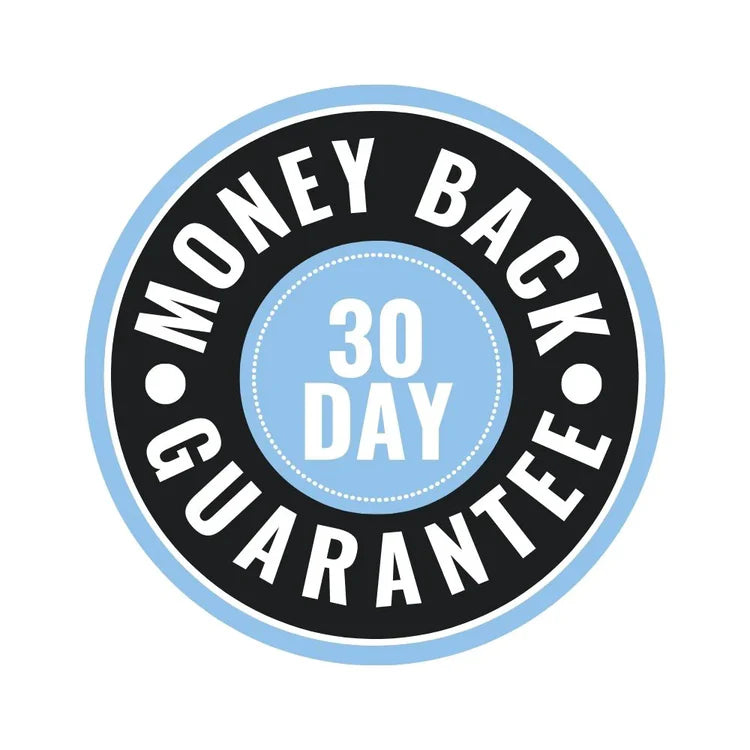 30-day money-back guarantee badge